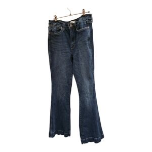 Wrangler Dark Blue Flare Women's Jeans